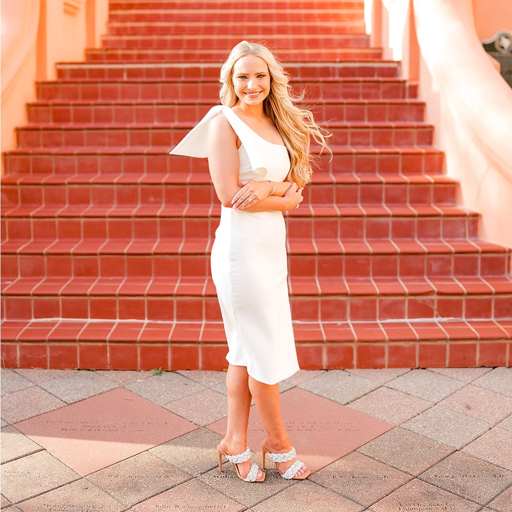 White Midi Dress